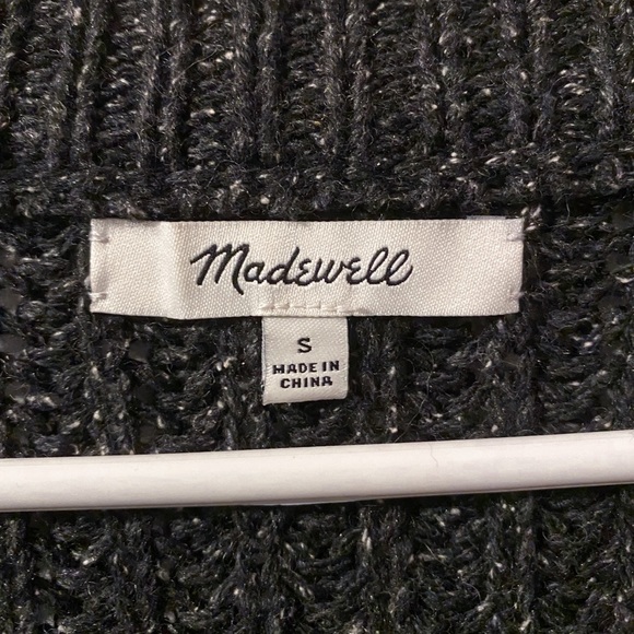 Madewell Gray Boxy Sweater - Picture 2 of 3